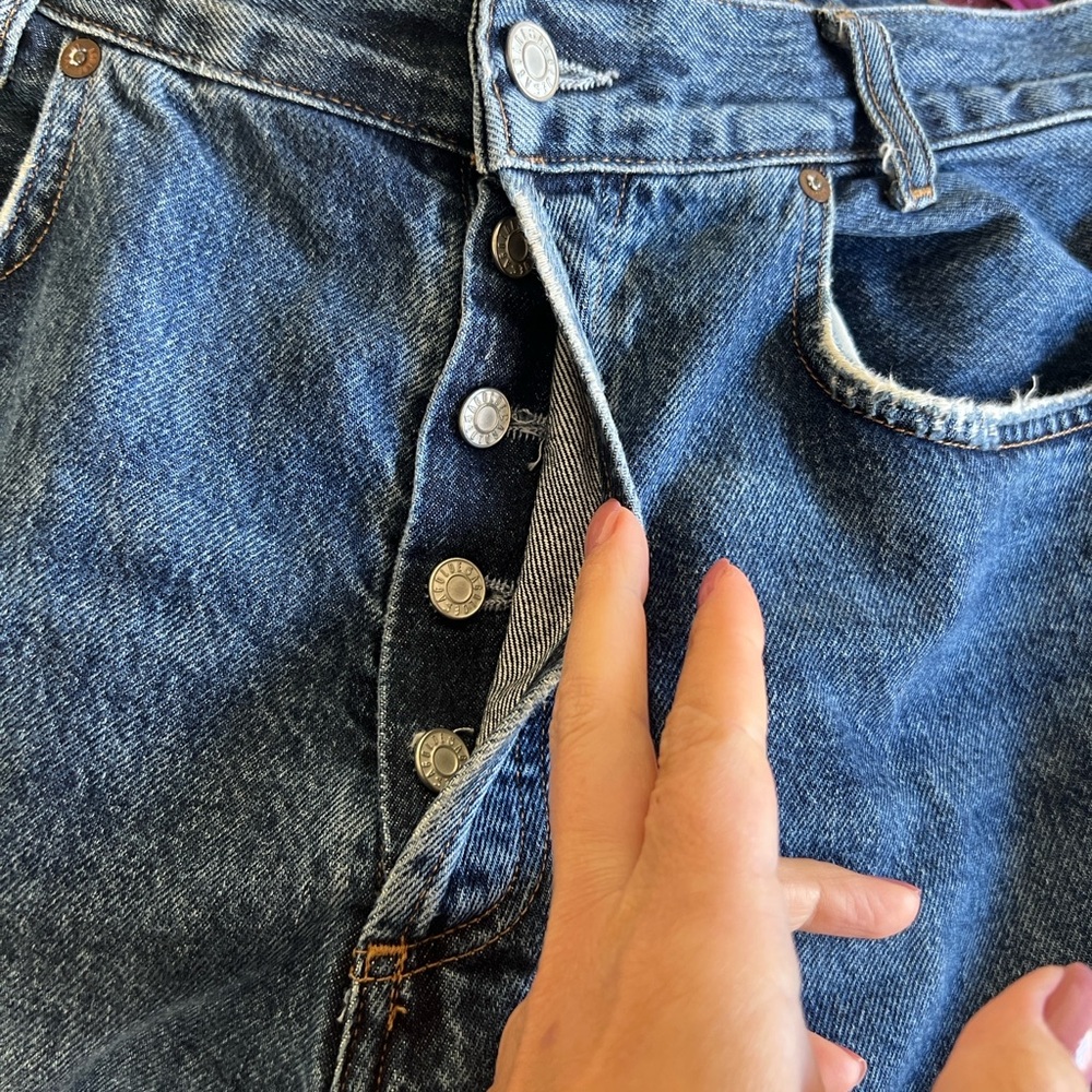 Agolde High Waisted Tapered Baggy Jeans - Picture 11 of 11